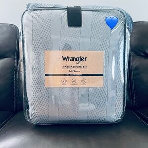 New Wrangler 3-Piece Comforter Set - Light Blue